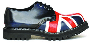 Britská vlajka - 3-dierkové