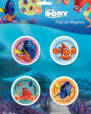Dory - magnetky - Pop up Magnets