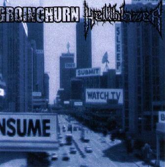 Groinchurn / Hellblazer - Split CD (CDr)