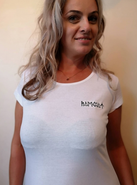 Ramchat - Biele dámske tričko
