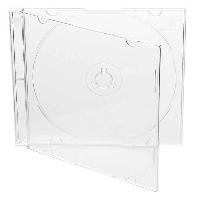 Slim CD priehľadná škatuľka