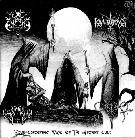 Black Empire / Kratornas / Nakkiga / Xerión - Four Concentric Ways Of The Ancient Cult (CD)