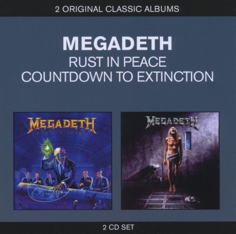 Megadeth - Rust In Peace / Countdown To Extinction (2 CD)