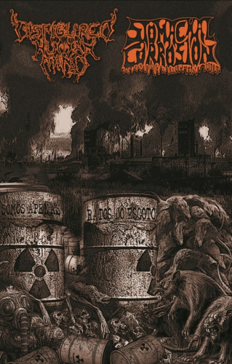 Disfigured Human Mind / Stomachal Corrosion - Disfigured Human Mind / Stomachal Corrosion