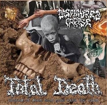 Disfigured Corpse / Total Death - Fall Down In Reality / Grains Of Sand That Gone With The Wind (CD)