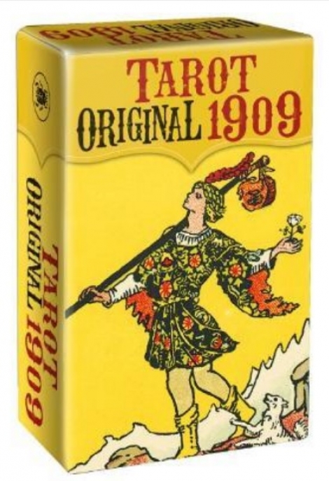 Tarot Original 1909 - Mini Tarot - 78 Tarot Cards with Instructions