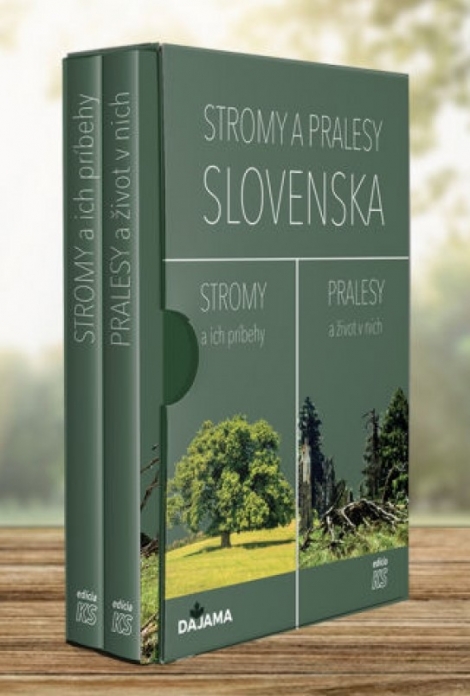 Stromy a pralesy Slovenska ( set v obale) - 