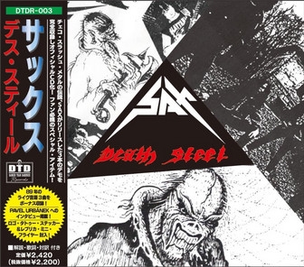 SAX - Death Steel / Zone Of Fear / Thrash Of Moravia (CD)