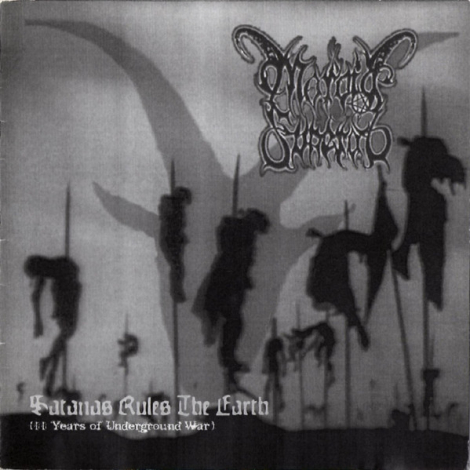 Morbid Funeral ‎ - Satanas Rules The Earth (11 Years Of Underground War) (CD)