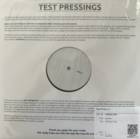 Depresy - Sighting (Test Pressing LP)
