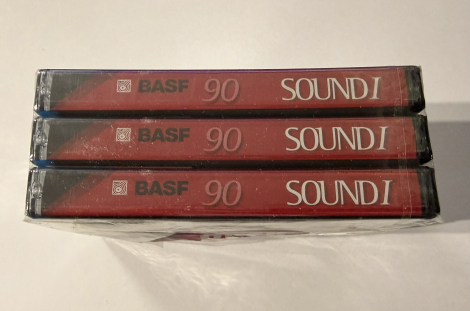 Magnetofónová kazeta BASF Sound I (trojpack)