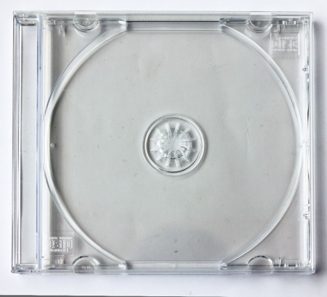 CD klasická priehľadná škatuľka - Priehľadny (číry) tray