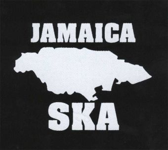 JAMAICA SKA - Mapa Jamajky