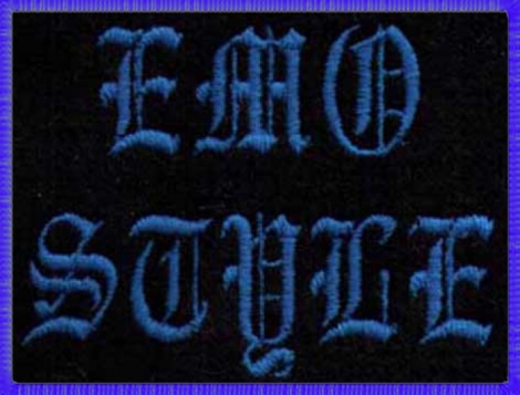 EMO STYLE - Modré logo