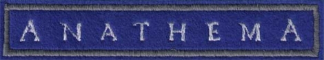 ANATHEMA - Biele logo