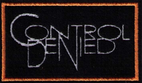 CONTROL DENIED - biele logo