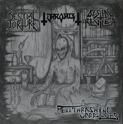 Bestial Torture / Terrorist / Bestial Reviler - Hellthrashing Warriors (CD)