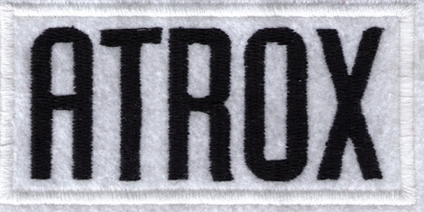 ATROX - Čierne logo