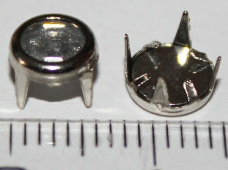 Trblietka s lesklou plochou 6 mm - Jednotlivý vybíjanec