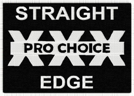 STRAIGHT EDGE - Logo XXX