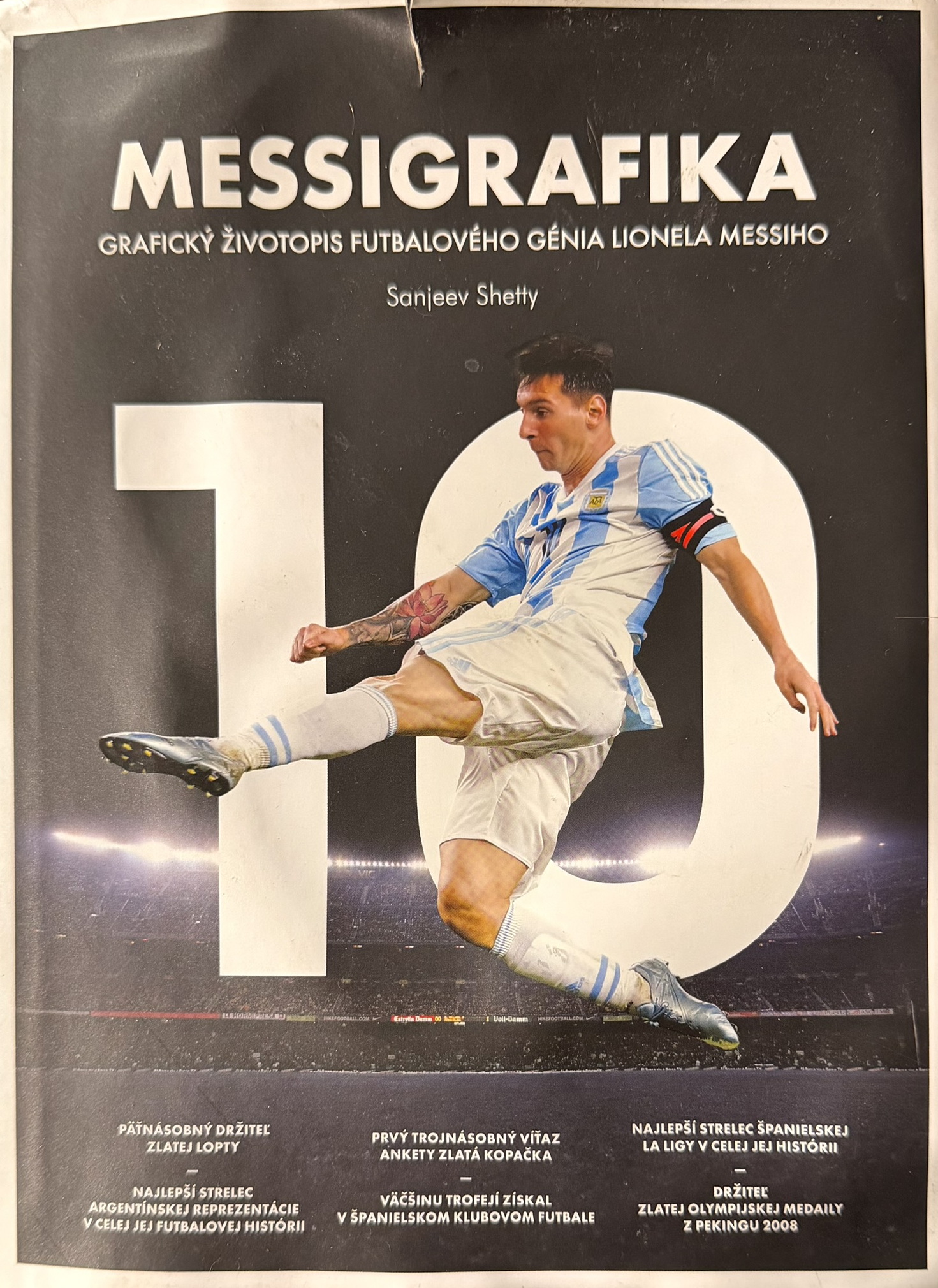 Lionel Messi - Messigrafika (kniha, Sanjeev Shetty)