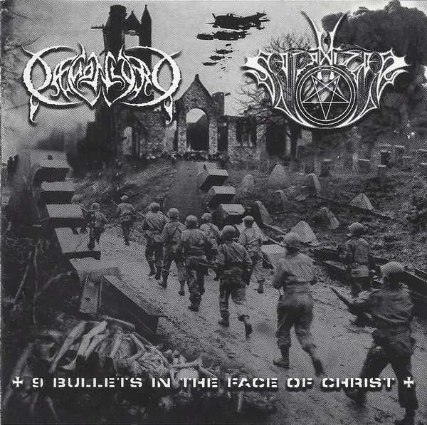 Daemonlord / Satanizer: 9 Bullets In The Face Of Christ (CD)
