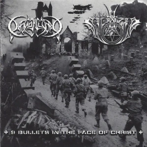 Daemonlord / Satanizer: 9 Bullets In The Face Of Christ (CD)