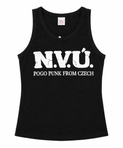 N.V.Ú. (čierne dámske tielko)