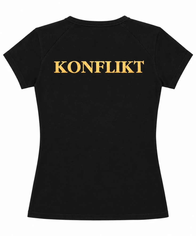 Konflikt: Sapere Aude (čierne dámske tričko)