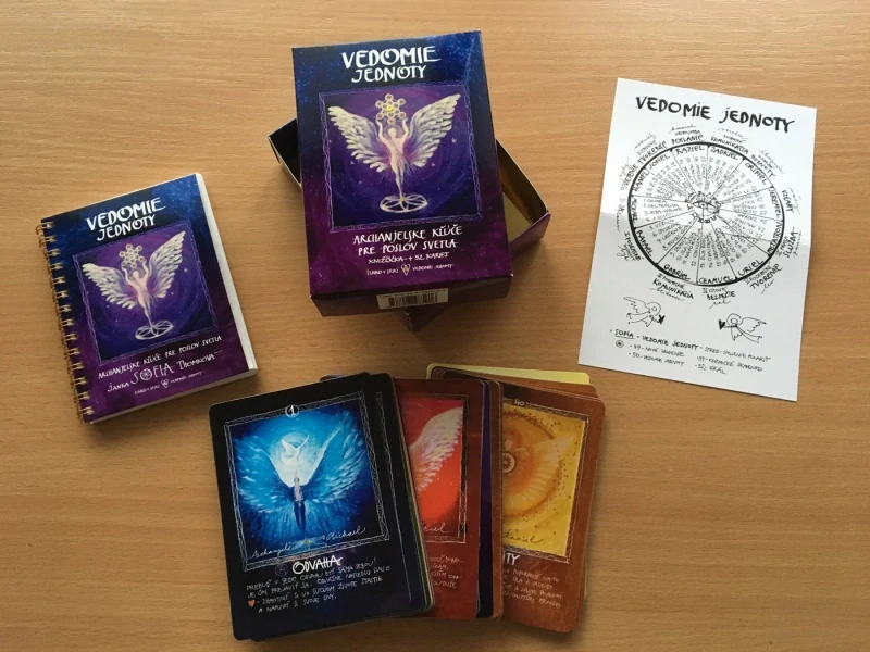 Vedomie jednoty (karty + knižka + škatuľka, Janka Sofia Thomková) 