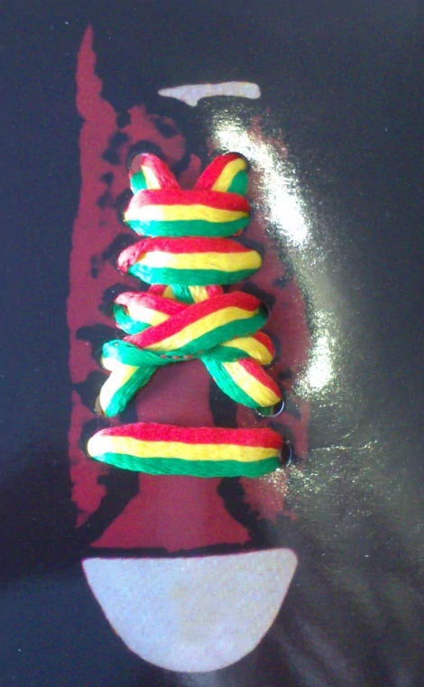Rasta šnúrky (šnúrky, dĺžka 110 cm, šírka 2 cm)