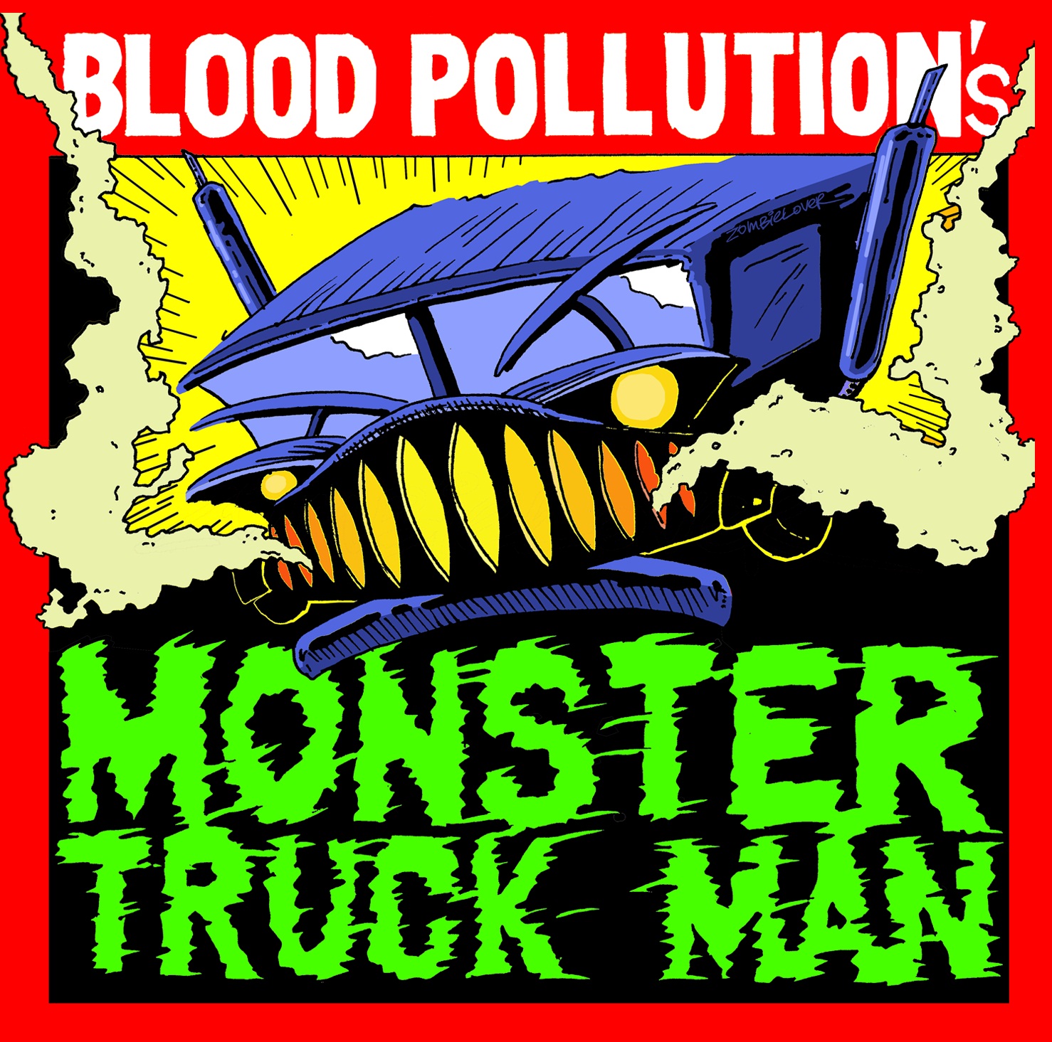 Blood Pollution: Monster Truck Man (CD)