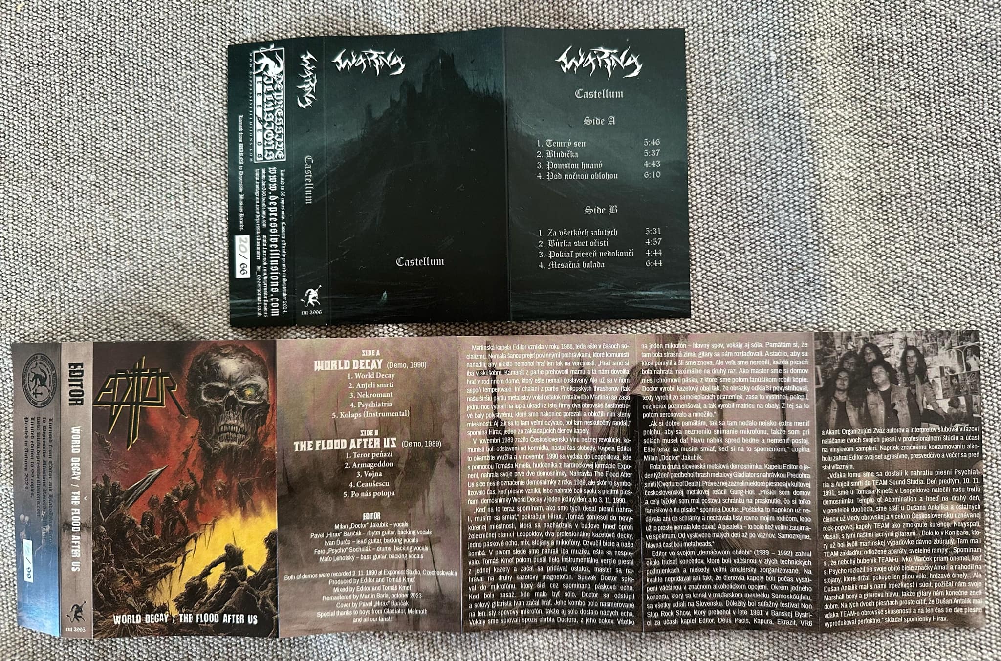 Editor: World Decay / The Flood After Us (MC)