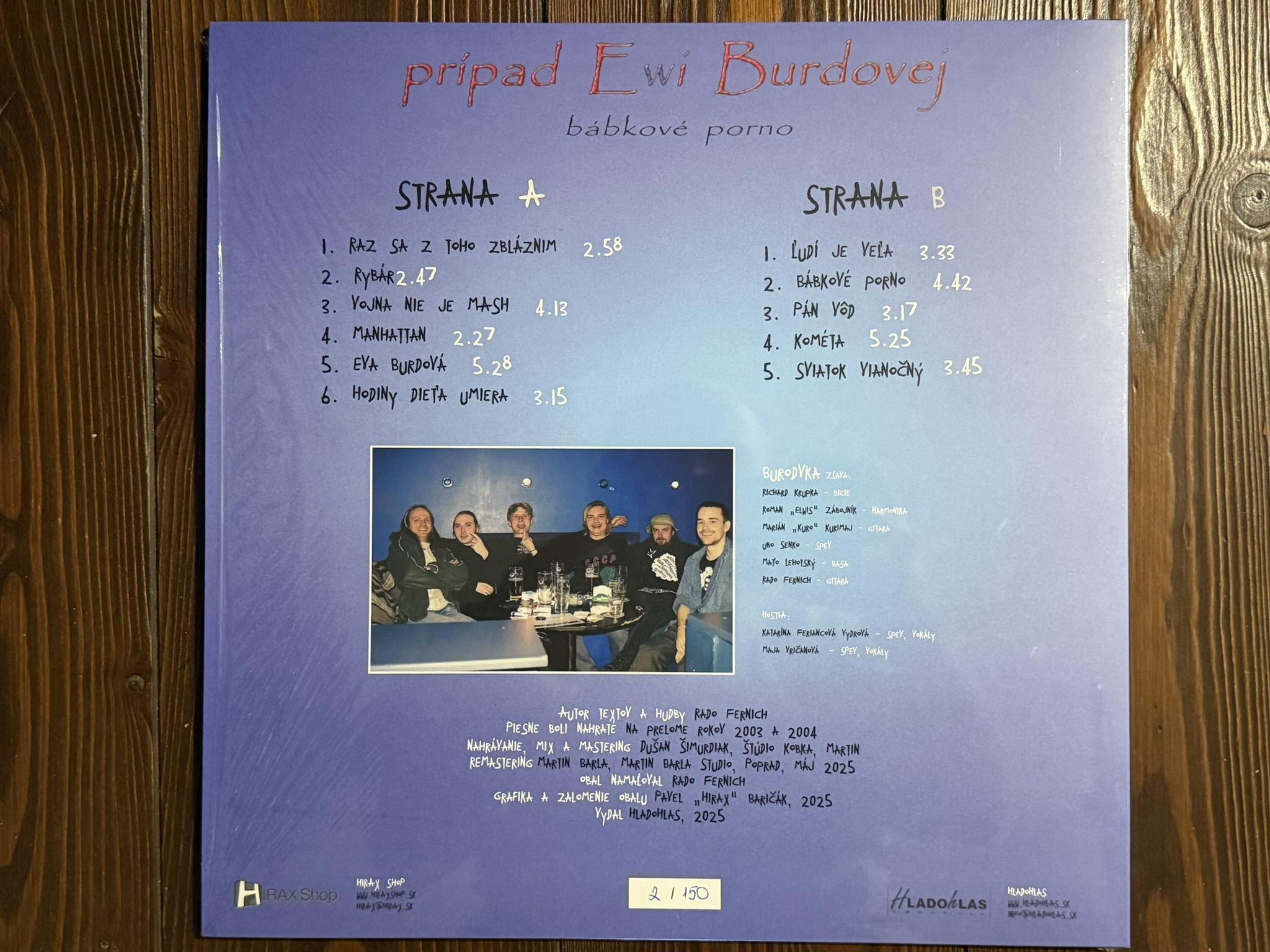 Prípad Ewi Burdovej: Bábkové porno (LP)