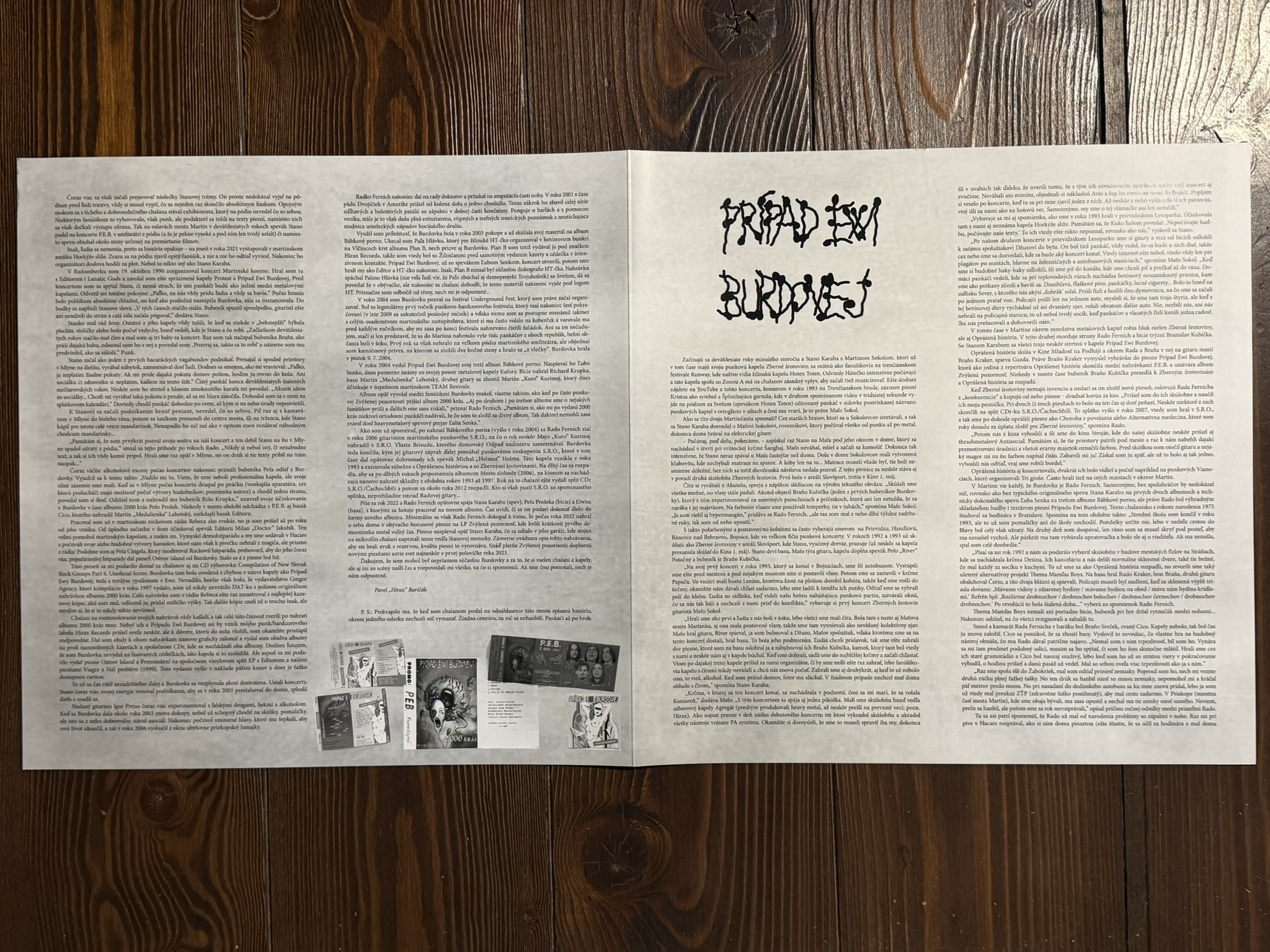 Prípad Ewi Burdovej: Bábkové porno (LP)