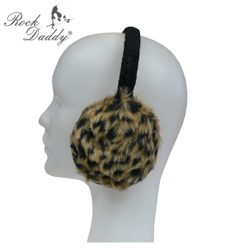 Leopard (chrániče uší so zvieracím motívom)