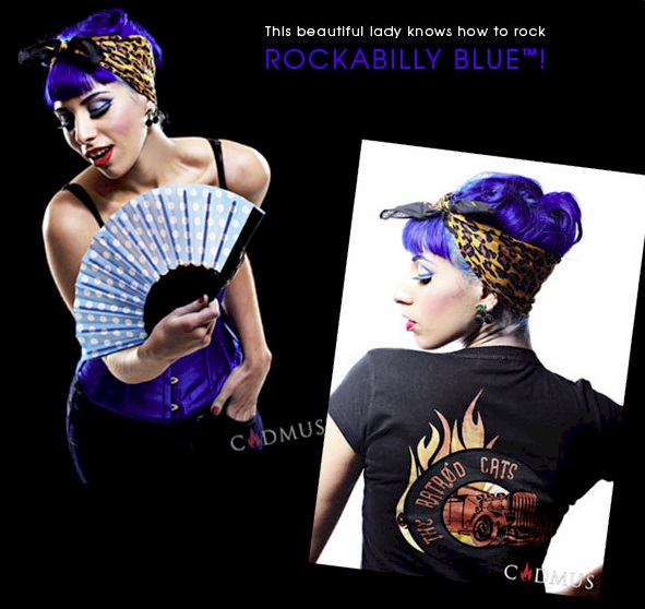 MODRÁ (Manic Panic): Rockabilly Blue – Amplified