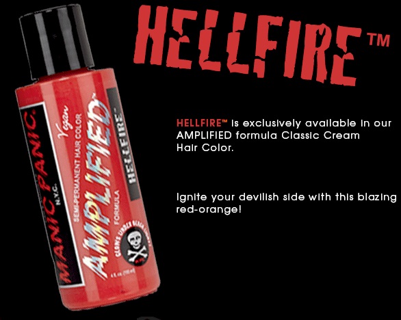 ČERVENÁ (Manic Panic): Hellfire – Amplified