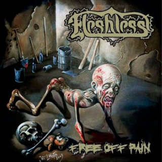 Fleshless: Free of Pain / Stench of Rotting Heads (CD)