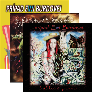 Prípad Ewi Burdovej: Zvýšená pozornosť + 2000 krás + Bábkové porno - set 3 LP (LP + LP+ LP)
