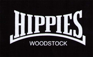 HIPPIES - WOODSTOCK: Nápis