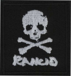 RANCID: Biele logo s lebkou
