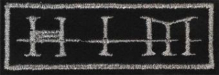 HIM: Strieborné logo