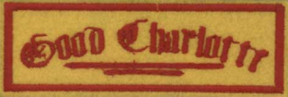 GOOD CHARLOTTE: Červené logo