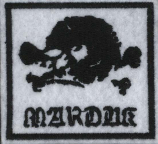 MARDUK LEBKA: Čierne logo