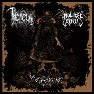 Throneum / Moloch Letalis: Martyaxwar (CD)