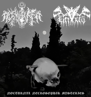 Noxulifer / Brixxta: Nocturnal Necrosophik Mysteries (CD)