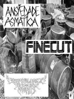 Disfigured Human Mind / Ansiedade Asmática / Finecut: Tudo Lixo Corrosivo Proveniente De Portugal (MC)