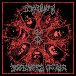 Ingrowing / Disfigured Corpse: One Two Three Four We Are Vampires (LP)