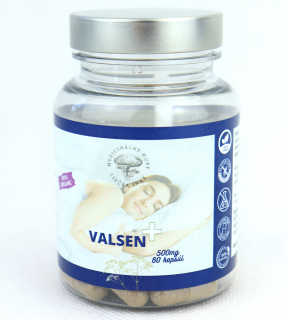 Valsen plus: Extrakt Valeriány lekárskej, 60 kapsúl